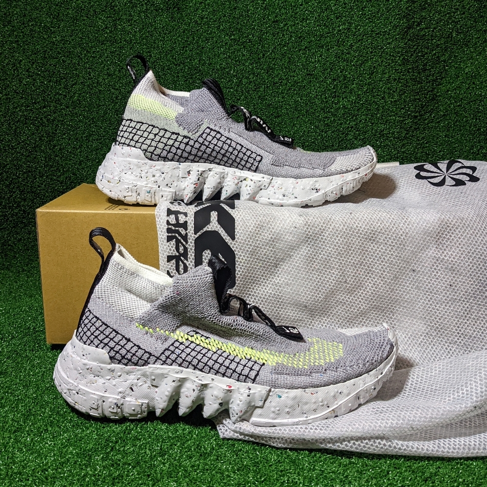 Nike Space Hippie 02 Gray Volt US 6.5/WMNS 8/UK 6/EUR 39 CQ3988-002